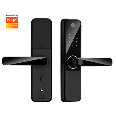 Glomarket Wifi Biometrica Tuya App elettronica Remote Smart Lock Smart Fingerprint Door Lock con Cat Eye