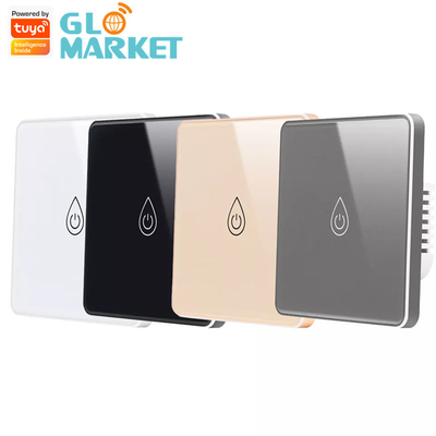 Glomarket Tuya Smart Glass Touch Button Wifi Smart Boiler Switch Alexa Controllo vocale Unione Europea Standard Scaldabagno