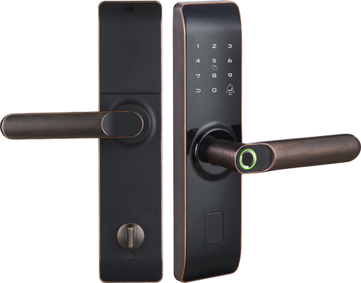 Prenda le impronte digitali alla serratura di porta in lega di zinco del TT WiFi dell'interno APP astuto per il condominio