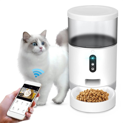 alimentatore Cat Feeder With Camera automatica dell'animale domestico di 240V 4L Tuya Smart