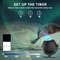 Tuya Wifi Smart Star Projector Night Light Alexa Google Starry Sky Night Projector
