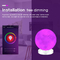 Magnetic Floating Smart WiFi LED Light Stampa 3D Decorazione soggiorno al chiaro di luna