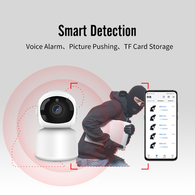 macchina fotografica piena dello Smart Camera HD Wifi Alexa Google PIR Detection Security PTZ di 1080P Tuya