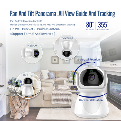 macchina fotografica del IP di sicurezza domestica della rete wireless dello Smart Camera 1080P HD di 5G Wifi Tuya