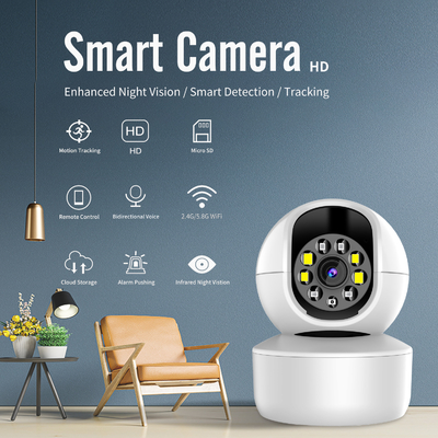 Macchina fotografica senza fili del IP di Tuya della rete domestica dello Smart Camera 1080p 2.4G/5G con rilevazione di moto