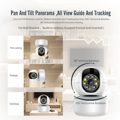 Macchina fotografica senza fili del IP di Tuya della rete domestica dello Smart Camera 1080p 2.4G/5G con rilevazione di moto