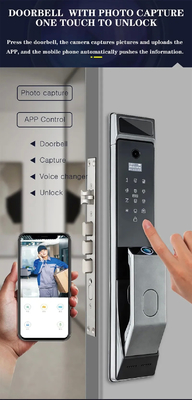 Glomarket Tuya Wifi Riconoscimento facciale Smart Door Lock With Camera