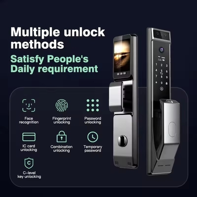 Glomarket Tuya Wifi Riconoscimento facciale Smart Door Lock With Camera