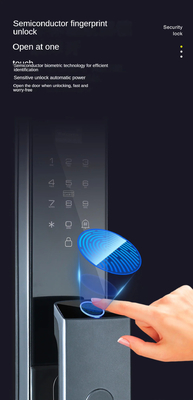 Glomarket Tuya Wifi Riconoscimento facciale Smart Door Lock With Camera