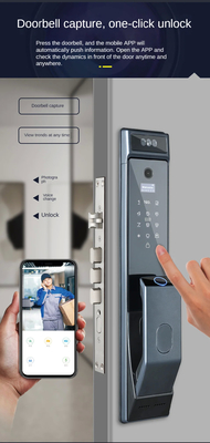 Glomarket Tuya Wifi Riconoscimento facciale Smart Door Lock With Camera