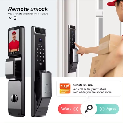 Glomarket Tuya Wifi Riconoscimento facciale Smart Door Lock With Camera