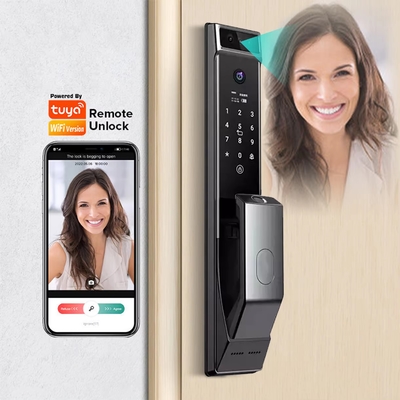 Glomarket Tuya Wifi Riconoscimento facciale Smart Door Lock With Camera