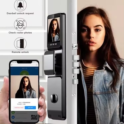 Glomarket 3d riconoscimento facciale impronte digitali Tuya Wifi Digital Smart Lock
