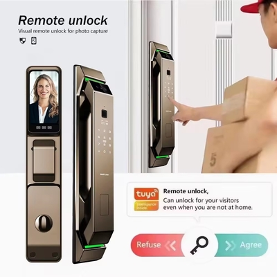 Glomarket 3d riconoscimento facciale impronte digitali Tuya Wifi Digital Smart Lock