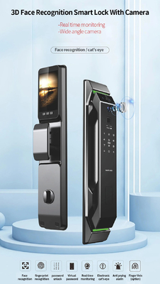 Glomarket 3d riconoscimento facciale impronte digitali Tuya Wifi Digital Smart Lock