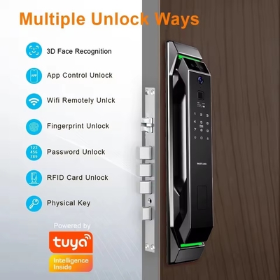 Glomarket 3d riconoscimento facciale impronte digitali Tuya Wifi Digital Smart Lock