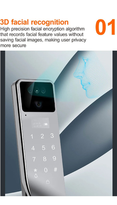 Glomarket Tuya Smart Lock per porta con riconoscimento facciale biometrico