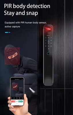 Chiusura porta con riconoscimento facciale intelligente di alta qualità supporta 6 metodi di sblocco