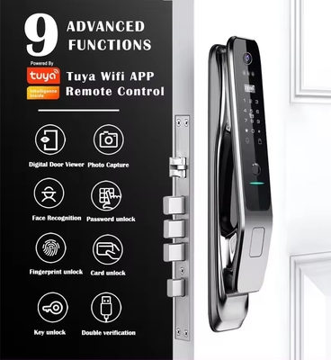 Riconoscimento facciale lucchetto intelligente completamente automatico Tuya Smart casa sicura