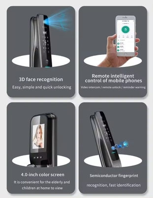 Riconoscimento facciale lucchetto intelligente completamente automatico Tuya Smart casa sicura