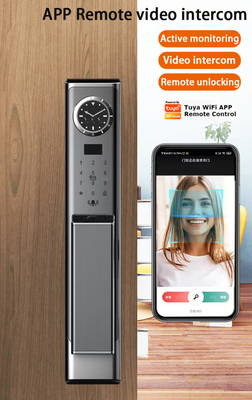 Un lussuoso lucchetto per il riconoscimento facciale con interfono visivo di alta qualità e monitoraggio in tempo reale.