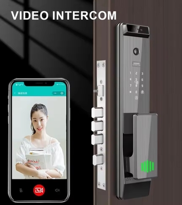 Glomarket Tuya Digital Smart Lock Sistema biometrico completamente automatico di sicurezza impronte digitali 3d riconoscimento facciale password serratura della porta