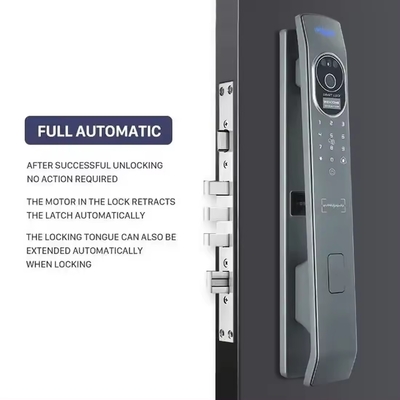 Glomarket Tuya Smart Door Lock Riconoscimento facciale 3D Serrature automatiche con telecamera Smart Biometric Security Door Lock