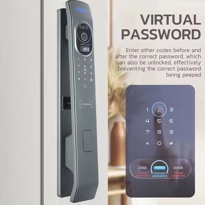 Glomarket Tuya Smart Door Lock Riconoscimento facciale 3D Serrature automatiche con telecamera Smart Biometric Security Door Lock