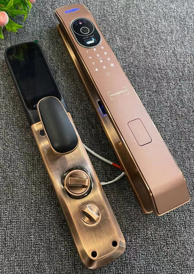 Glomarket Tuya Smart Door Lock Riconoscimento facciale 3D Serrature automatiche con telecamera Smart Biometric Security Door Lock