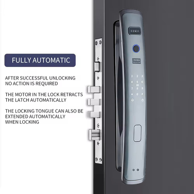 Glomarket Smart Tuya Wifi Porte di blocco Automatico Alarme Impressione digitale Smart APP Chiave digitale Password Sicurezza Blocco automatico