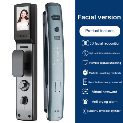 Glomarket Smart Tuya Wifi Porte di blocco Automatico Alarme Impressione digitale Smart APP Chiave digitale Password Sicurezza Blocco automatico