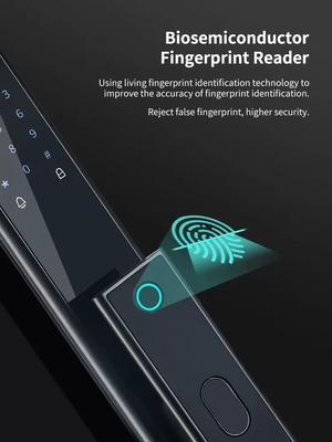 Glomarket Wireless Biometric Fingerprint Security Fully Automatic Smart Lock Digital Password Card Key Lock Con Fotocamera