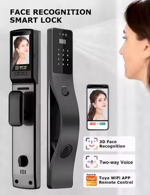 Glomarket Tuya Riconoscimento facciale Smart Door Lock Sicurezza Password digitale Impronta digitale Porta Smart Lock