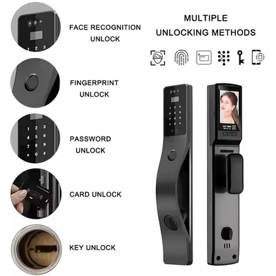 Glomarket Tuya Riconoscimento facciale Smart Door Lock Sicurezza Password digitale Impronta digitale Porta Smart Lock