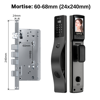 Glomarket Tuya Riconoscimento facciale Smart Door Lock Sicurezza Password digitale Impronta digitale Porta Smart Lock