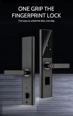Glomarket Tuya Smart WiFi Digital Door Lock Code RFID IC Card Smartphone App Sblocco impronte digitali biometriche Smart Lock
