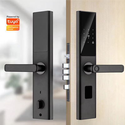 Glomarket Tuya Smart WiFi Digital Door Lock Code RFID IC Card Smartphone App Sblocco impronte digitali biometriche Smart Lock