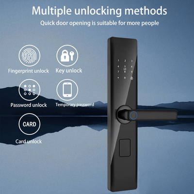 Glomarket Tuya Smart Security Serratura digitale delle porte Maniglia di impronte digitali biometriche Serratura intelligente Hotel Camera appartamento Serratura di fabbrica Prezzo