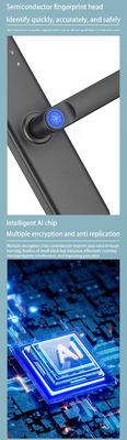 Glomarket Appartamento Blocco della stanza impronte digitali Smart Door Lock Ble Password Keyless App Control Chiusura digitale