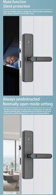 Glomarket Appartamento Blocco della stanza impronte digitali Smart Door Lock Ble Password Keyless App Control Chiusura digitale