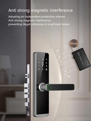 Glomarket Wholesale Prezzo di fabbrica Ingegneria di impronte digitali maniglia lucchetto senza chiave Hotel digitale Tuya App Smart Digital Door Lock