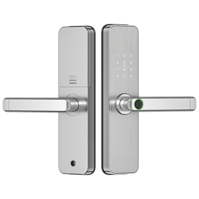 Glomarket Tuya Smart Door Lock Camera da letto Casa Digital Biometric Fingerprint Maniglia intelligente Serrature elettroniche