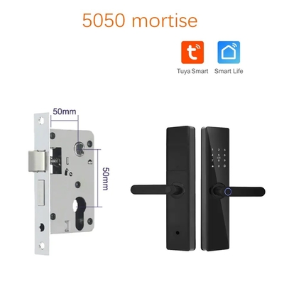 Glomarket Tuya TTlock Impronta digitale Password Appartamento Camera di casa Cerraduras Inteligentes Sicurezza Smart Chiusura porta in legno