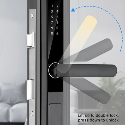 Glomarket Smart Tuya Serratura a prova d'acqua Porta scorrevole Impronta digitale Password Maniglia a controllo remoto Serratura elettronica intelligente