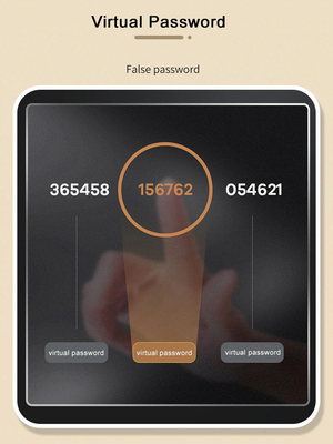 Glomarket Smart Tuya Serratura a prova d'acqua Porta scorrevole Impronta digitale Password Maniglia a controllo remoto Serratura elettronica intelligente