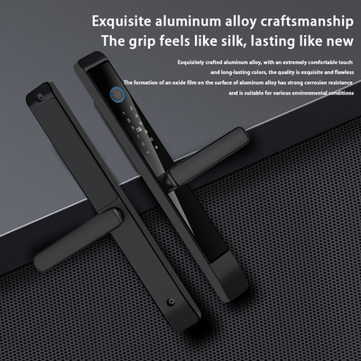 Glomarket Outdoor Aluminum Sliding Door Lock Digital Handle Electronic Ttlock Fingerprint Tuya Serrature intelligenti impermeabili