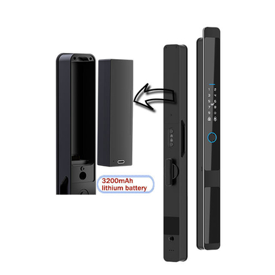 Glomarket Sicurezza Cerradura Inteligente Sicurezza Domestica Automatica Elettronica Wifi Impressione digitale Tuya Smart Door Lock