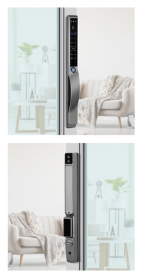 Glomarket Outdoor Electric Keyless 3D Facial Recognition Tuya Digital Password Card Door Lock Impermeabile Impressione digitale Serratura intelligente
