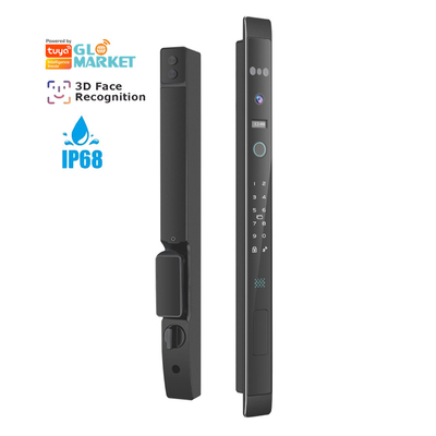 Glomarket Automatic 3d Face Smart Lock With Camera Security Biometric Fingerprint Porta scorrevole Tuya Smart Door Lock