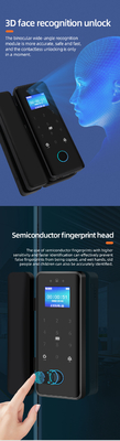Glomarket Tuya Smart 3d Face Recognition Wifi Glass Door Lock Impressione digitale Password Carta di accesso Serratura elettronica per ufficio